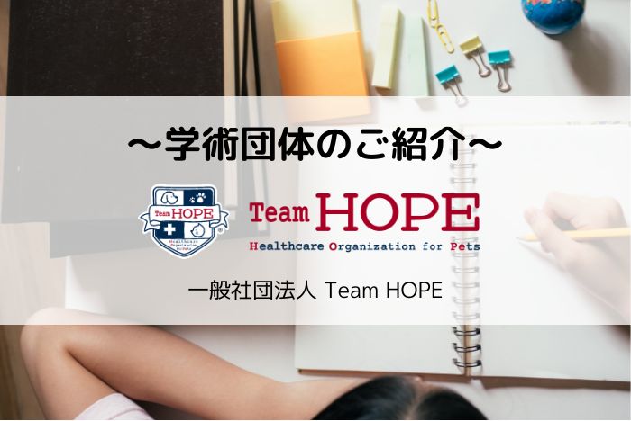 【学術団体のご紹介】一般社団法人　Team HOPE